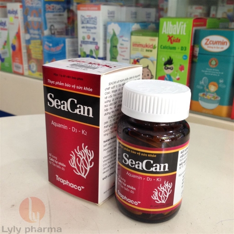 SeaCan - Bổ Sung Canxi, Vitamin D3