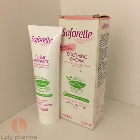 Saforelle Bebe Cream - Kem làm mềm dịu da, giúp chăm sóc nhẹ nhàng cho da bé