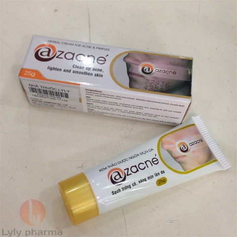 Azacne - Sạch trứng cá, sáng mịn làn da