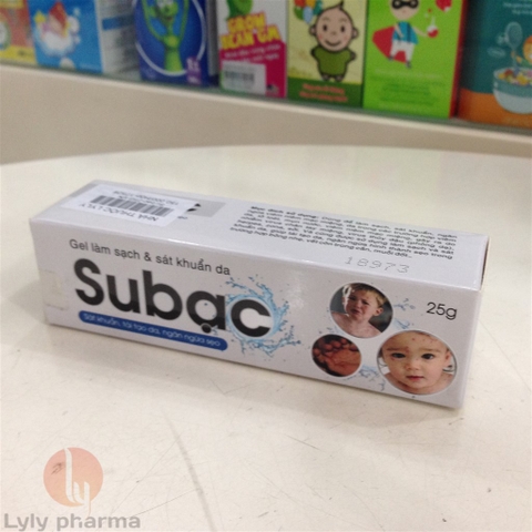 Gel Làm Sạch Và Sát Khuẩn Da Subạc