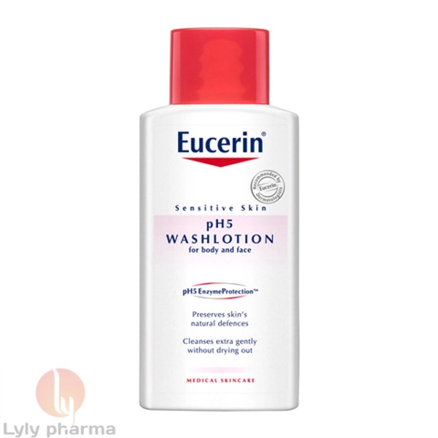 Eucerin pH5 Wash Lotion - Sữa tắm dành cho da nhạy cảm