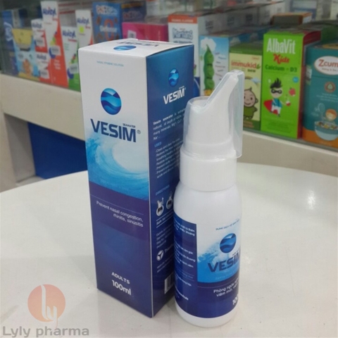 Vesim Người Lớn - Dung dịch vệ sinh mũi