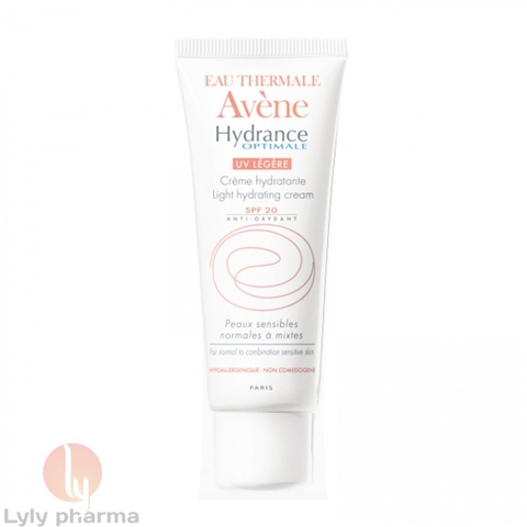 Avene Hydrance Optimale UV Light - Kem Dưỡng Ẩm Chống Nắng Cho Da Hỗn Hợp