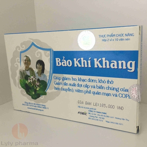 Bảo Khí Khang - Giảm Các Triệu Chứng Ho, Khó Thở