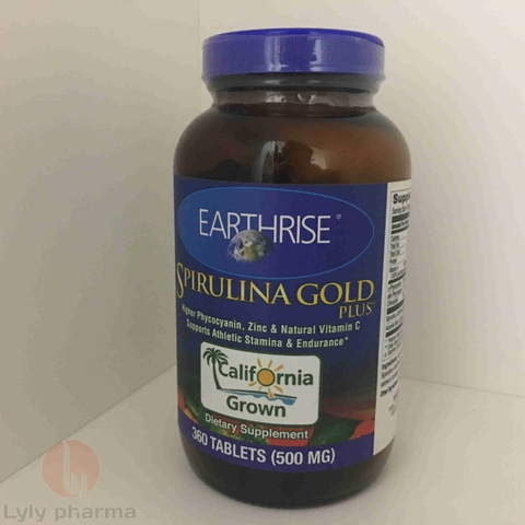 Tảo Mặt Trời Spirulina Gold Plus - Bổ sung kẽm và vitamin C