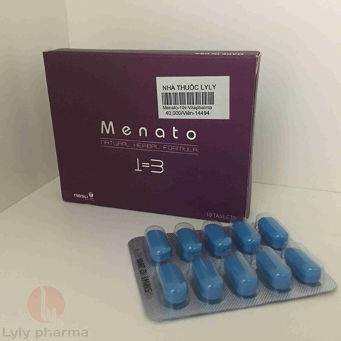 Menato - Hỗ trợ điều trị suy giảm sinh lý tình dục và sức khỏe sinh sản ở nam giới