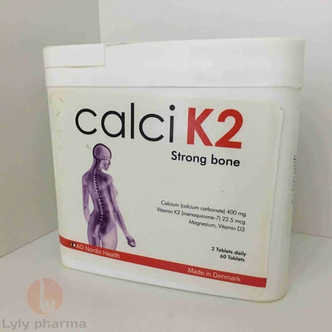 Calci K2 - Bổ sung canxi phòng ngừa loãng xương