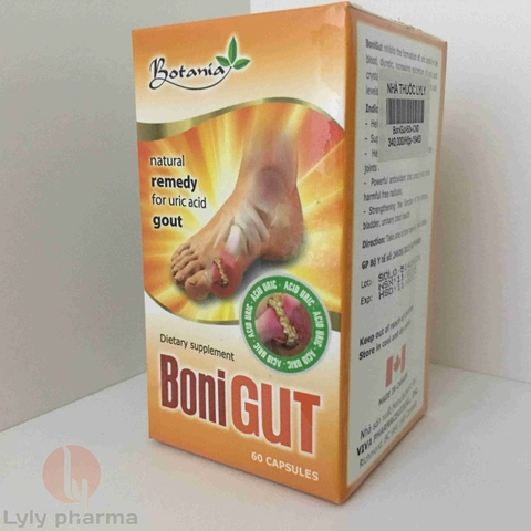 BoniGut - Giải pháp dành cho người mắc bệnh Gout