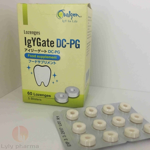 IgYGate DC-PG - Phòng ngừa và hỗ trợ điều trị sâu răng