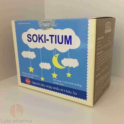 Soki-Tium - Cải thiện giấc ngủ cho bé yêu