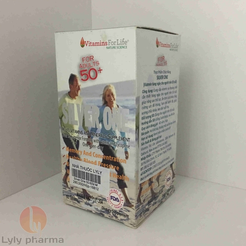 Silver One 50+ - Cung cấp Vitamin và khoáng chất hàng ngày cho người trên 50 tuổi