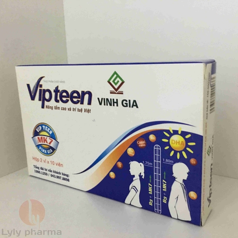 Vipteen - Giúp trẻ cao lớn, thông minh, tăng chiều cao