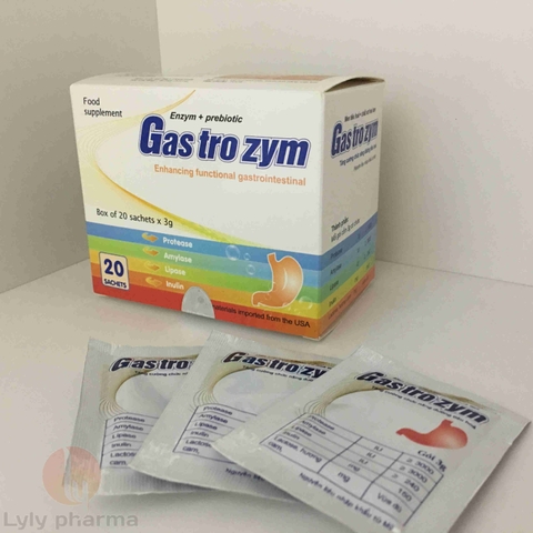 GastroZym - Men tiêu hóa và chất xơ hòa tan giúp trẻ tiêu hóa tốt hơn