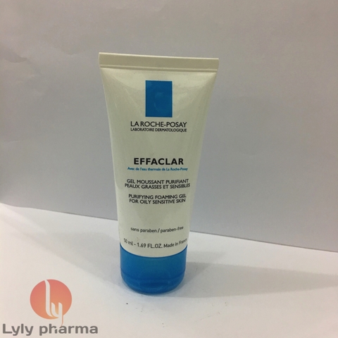 La Roche-Posay Toleriane Purifying - Sữa Rửa Mặt Tạo Bọt 50ml