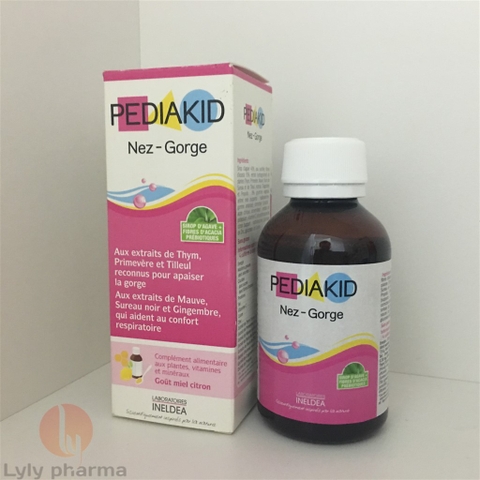 Pediakid Nez-Gorge - Làm thông thoáng và làm dịu đường hô hấp