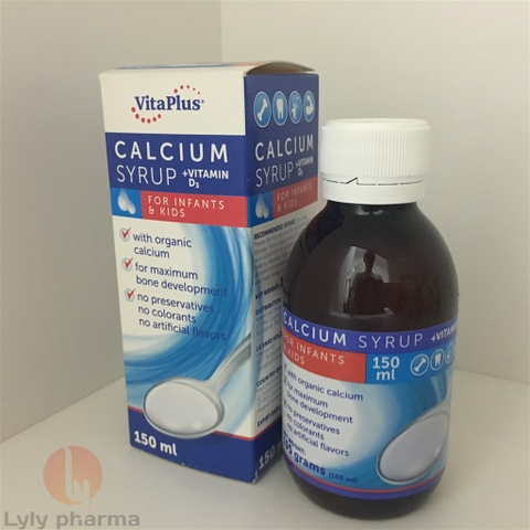 Calcium - Vitamin D3 - Bổ sung canxi giúp trẻ phát triển toàn diện