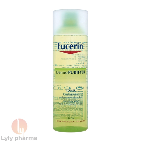 Eucerin Dermo Purifier Toner - Nước hoa hồng cho da dầu