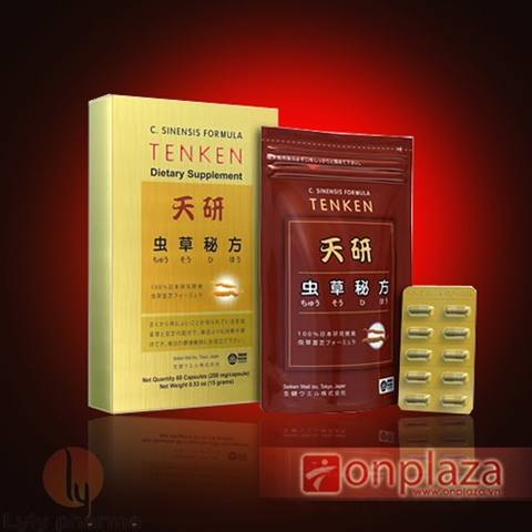 Đông Trùng Hạ Thảo Tenken - Bổ phổi ích thận, tăng cường sức đề kháng