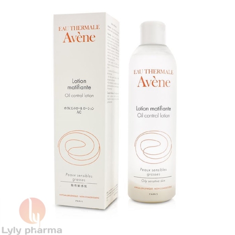 Avene Oil Control Lotion - Giảm bã nhờn dừ thừa và làm se lỗ chân lông