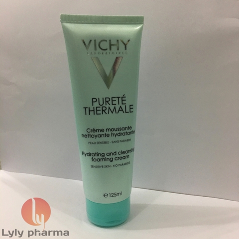 Vichy Purete Thermal Sữa Rửa Mặt Tạo Bọt Dạng Kem Chống Ô Nhiễm
