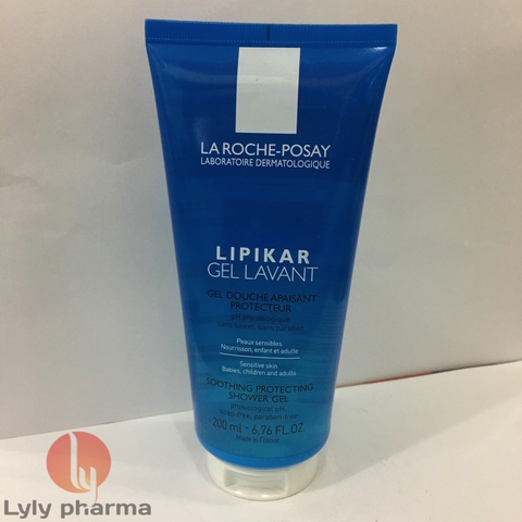 La Roche-Posay Lipikar Gel Lavant - Gel Tắm Cho Da Nhạy Cảm