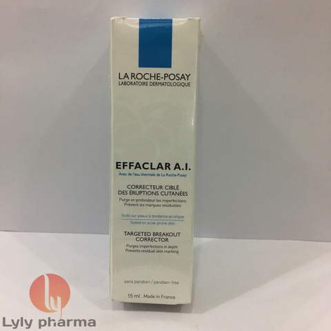 La Roche-Posay Effaclar A.I - Kem Trị Mụn Chuyên Biệt