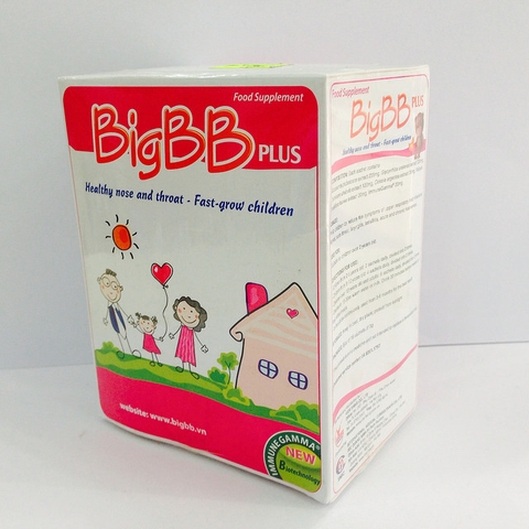 Big BB Plus - Giảm viêm mũi họng, hạn chế dùng kháng sinh
