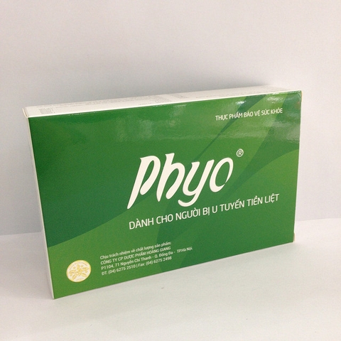 Phyo - Dành cho người bị phì, đại tiền liệt tuyết