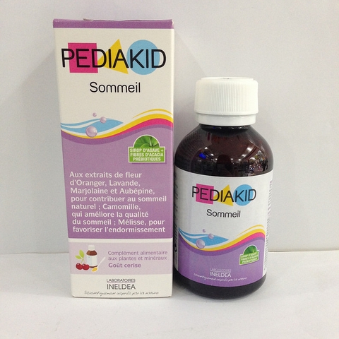 Pediakid Sommeil - Siro cải thiện giấc ngủ, giúp bé ngủ ngon và sâu hơn
