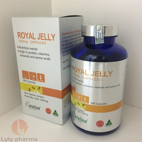 Royal Jelly 1000mg - Sữa Ong Chúa Cao Cấp Royal Jelly Careline Úc