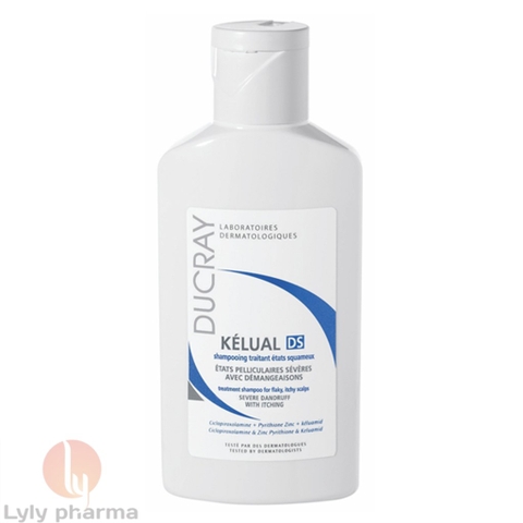 Ducray Kelual Ds Shampoo - Dầu gội đầu làm sạch gàu và dịu ngứa
