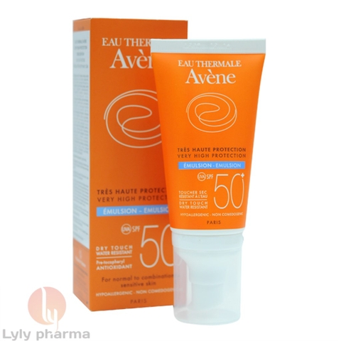 Avene Very High Protection Emulsion 50+ - Dưỡng ẩm và bảo vệ làn da nhạy cảm trước tác hại của ánh nắng mặt trời.
