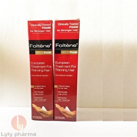 Foltene Pharma Men Foam - Dưỡng chất trị rụng tóc Nam- Italy