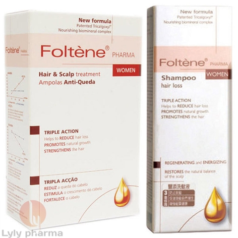 Foltene Pharma Hair & Scalp Solution Women - Tinh chất trị rụng tóc Nữ