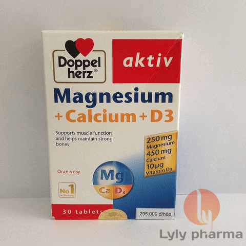 Magnesium + Calcium + D3 - Bổ sung cho sự phát triển của xương
