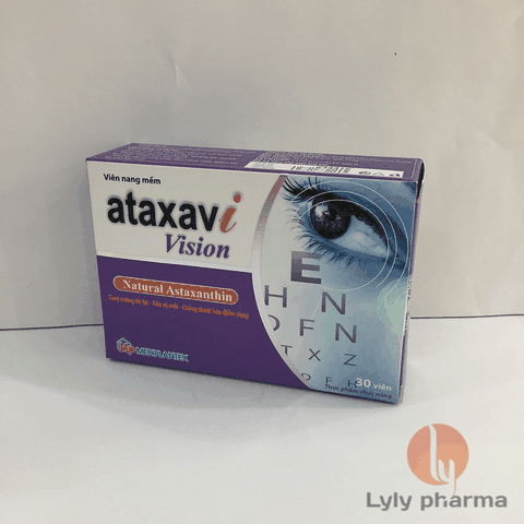 Ataxavi Vision - Tăng cường thị lực, bảo vệ mắt, chống lão hóa điểm vàng