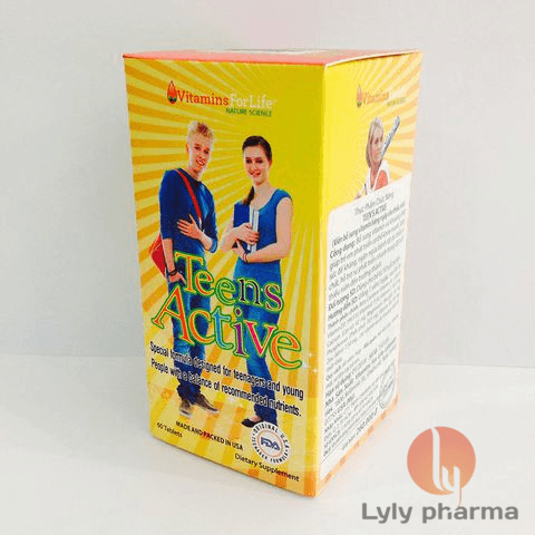 Teen's Active Multivitamins - Viên bổ sung Vitamin và khoáng chất cho thiếu niên