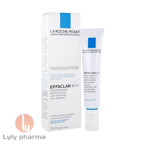 La Roche-Posay Effaclar K(+) - Kem Giảm Mụn Đầu Đen