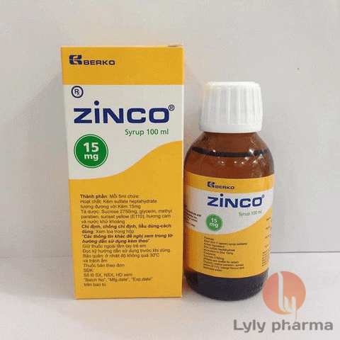 Zinco - Bổ sung kẽm cho trẻ