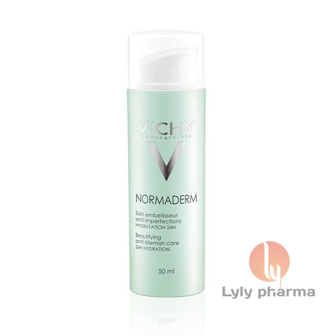 Vichy Normaderm Kem Dưỡng Giảm Mụn, Giảm Bóng Dầu, Dưỡng Ẩm Tri-Activ 50ml