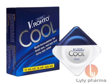 V.Rohto Cool - Thuốc nhỏ mắt tạo sức sống mới cho đôi mắt nam giới