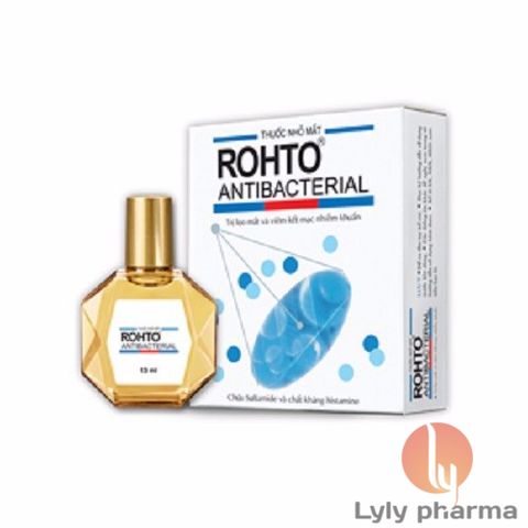 Rohto Antibacterial– Thuốc nhỏ mắt kháng khuẩn
