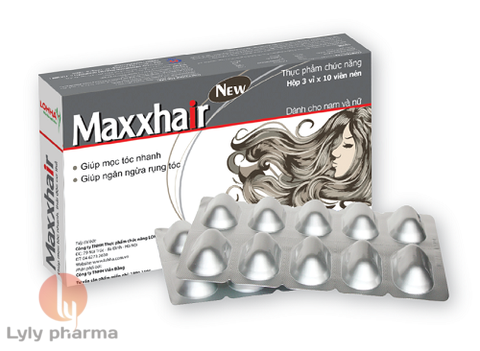MAXXHAIR – Ngăn rụng tóc, giúp tóc mọc nhanh