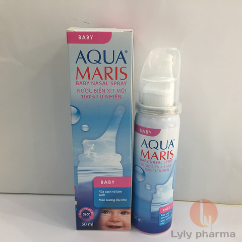 Aqua Maris Baby - Nước biển xịt mũi cho trẻ sơ sinh