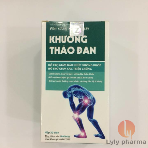 KHƯƠNG THẢO ĐAN - Giảm đau xương khớp và nuôi dưỡng sụn khớp , tăng tiết dịch khớp