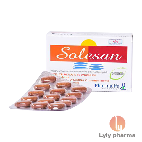 Viên Chống Nắng Solesan – Bảo Vệ Làn Da Trước Mọi Tác Hại Của Nắng