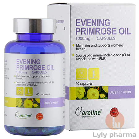 Evening Primrose Oil 1000mg - Tinh dầu hoa anh thảo giúp tăng cường sức khỏe da và nội tiết