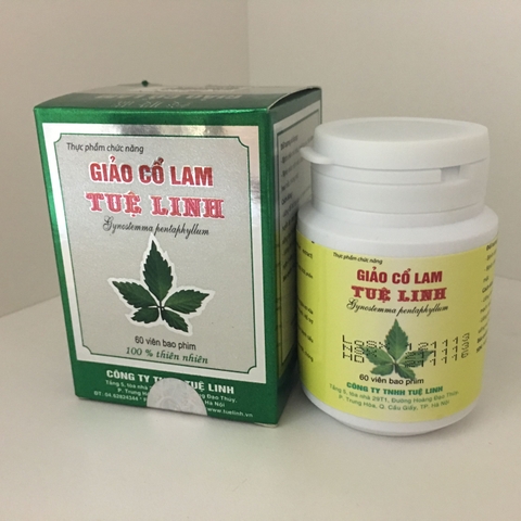 Giảo cổ lam Tuệ Linh - Hỗ trợ điều trị cao huyết áp, tim mạch