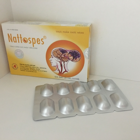 Nattospes - Giải pháp hỗ trợ điều trị tai biến mạch máu não