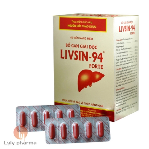 Livsin-94 Forte - Tăng cường và bảo vệ chức năng gan